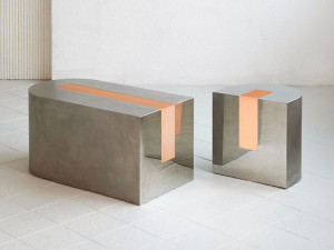 Модульная скамья из нержавеющей стали