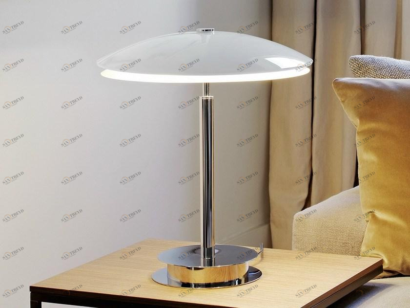 FontanaArte Настольная лампа из опалового стекла sun-id-1385731