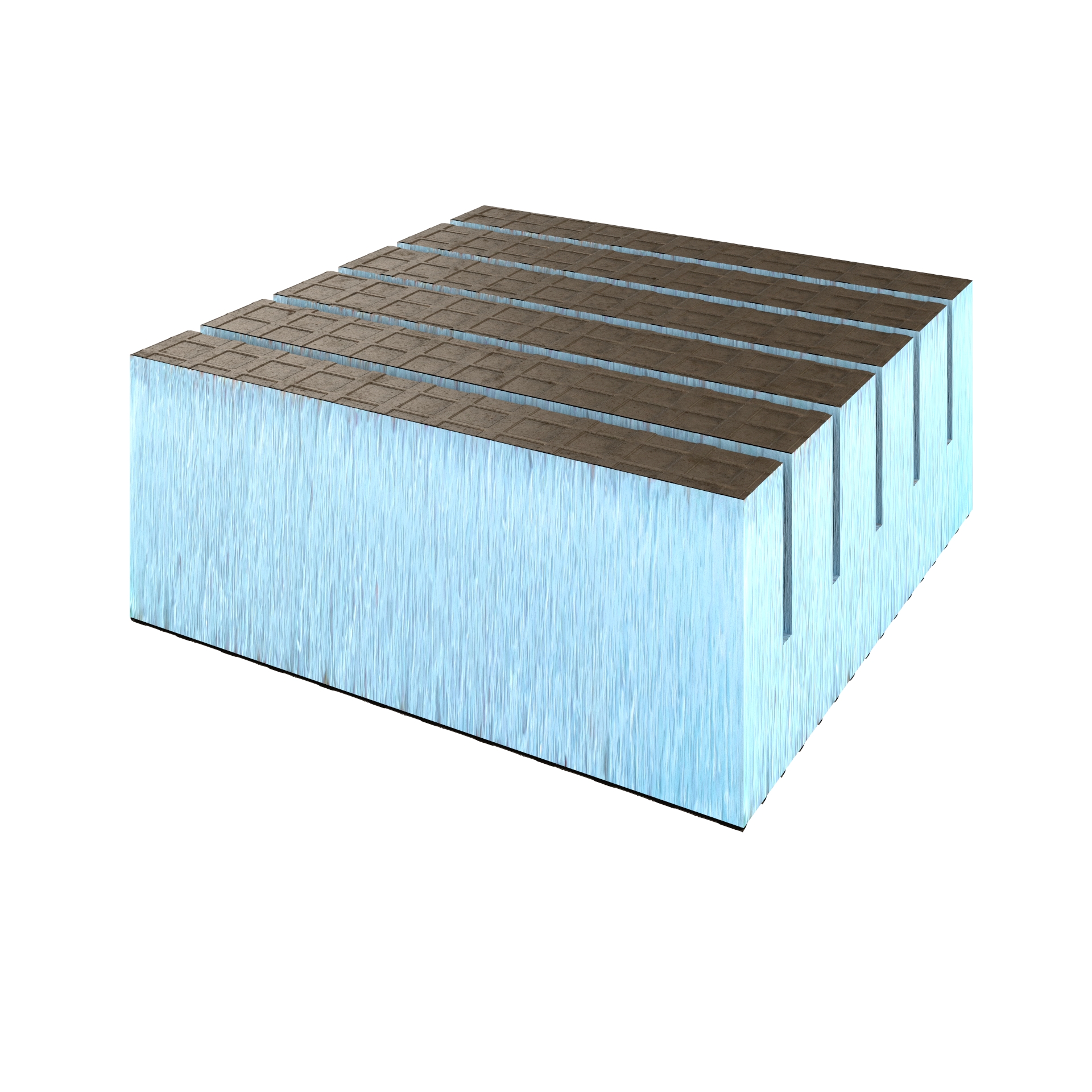 RPG3RL40#2 RPG Панель для создания изогнутых поверхностей, поперечное сечение 2500x600x40 TR RPG PANEL RPG Каркас