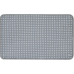 Коврик для ванной комнаты Swensa Cosmo 80x50 см цвет серый 83784086 STLM-2139476