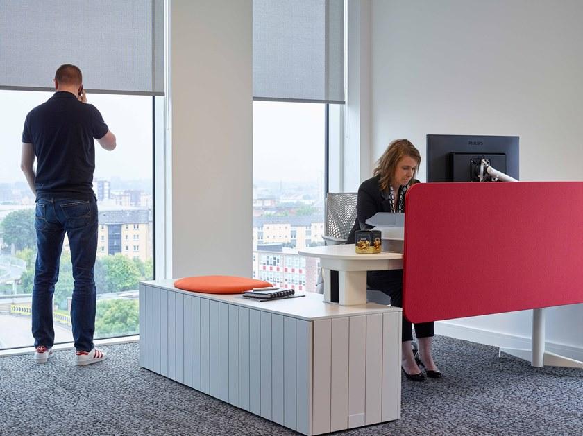 Herman Miller Модульный стол с регулируемой высотой и встроенной полкой Locale sun-id-1403367 - Вид №9