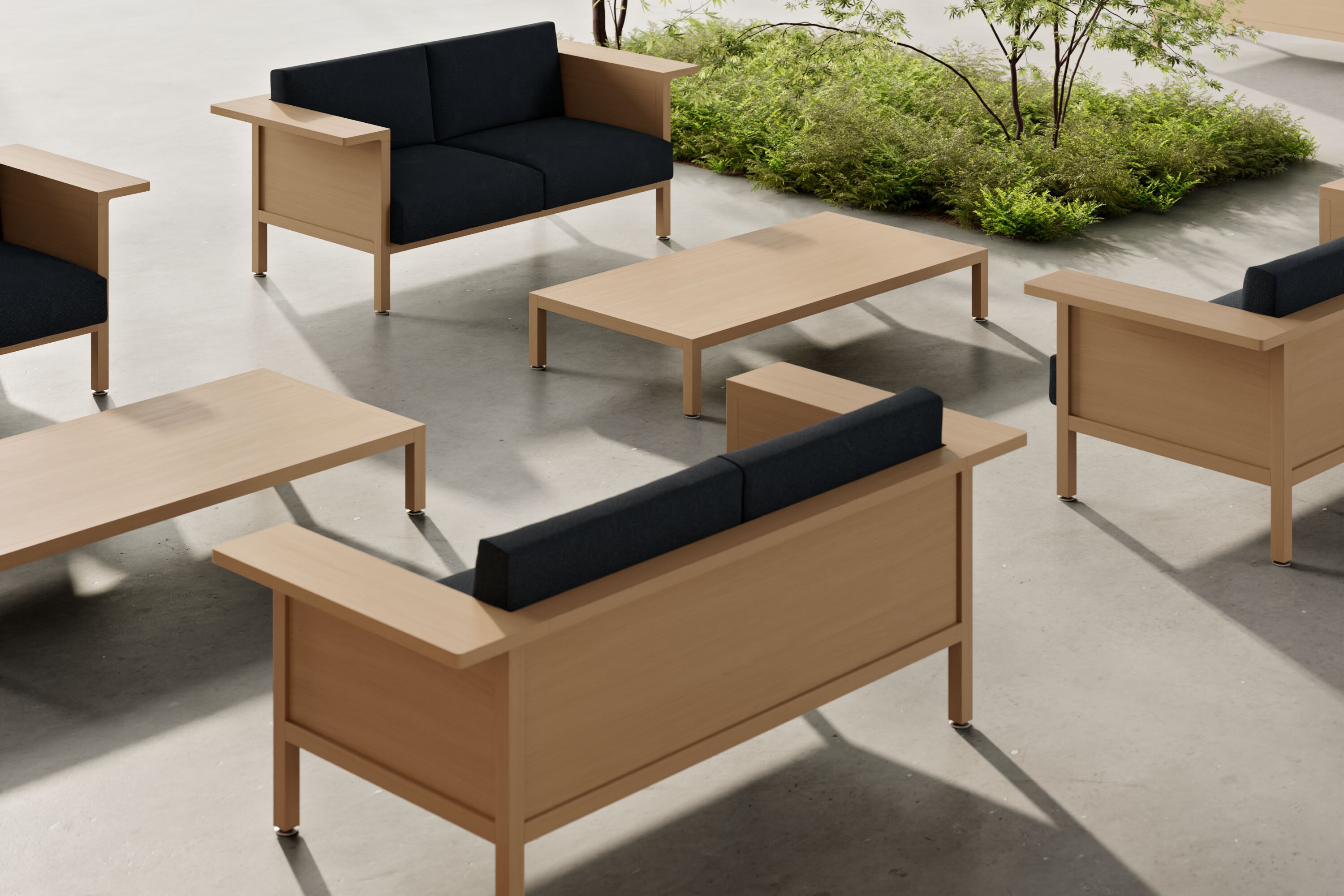 3-местный тканевый диван Citterio Borealis ARCH-00108128 - Вид №4