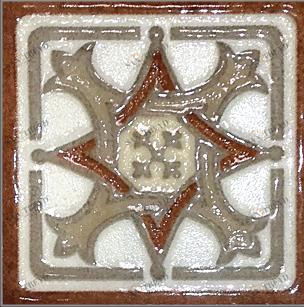 Вставка Бордо бьянко 60х60 Керамика Будущего sun-id-322878