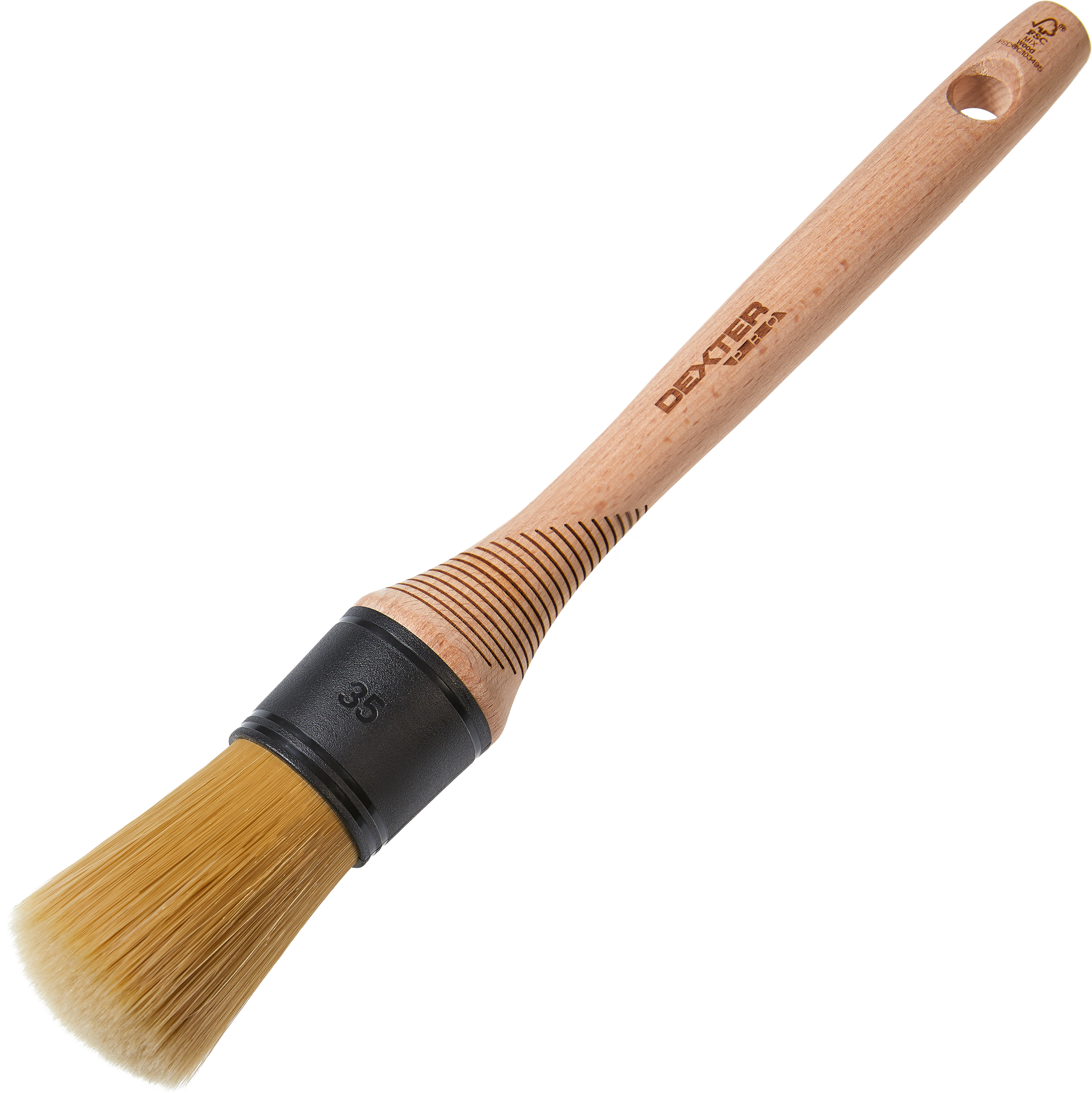 Круглая кисть Dexter PRO 35 мм для профессиональной покраски 82798210