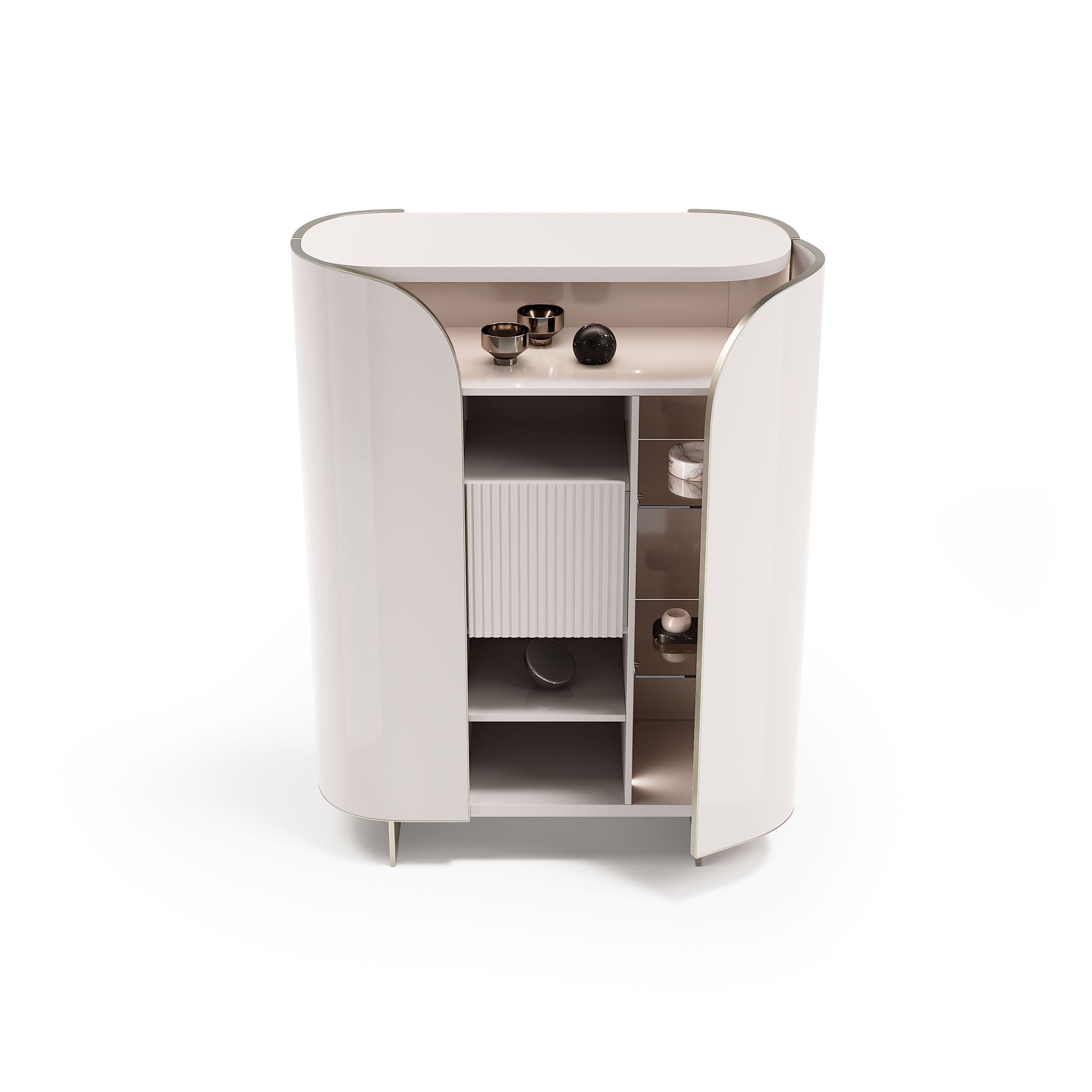 Кожаный шкаф с распашными дверцами Capital Collection ARCH-00126271 - Вид №28