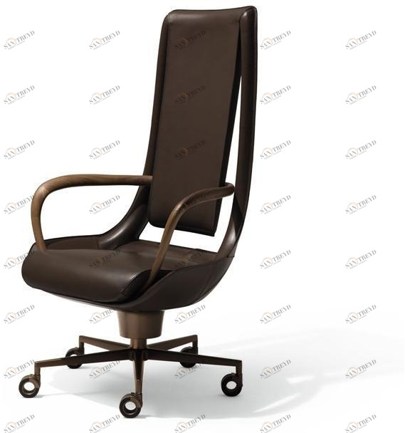 Giorgetti Офисное кресло руководителя с 5 спицами на колесиках sun-id-1503472