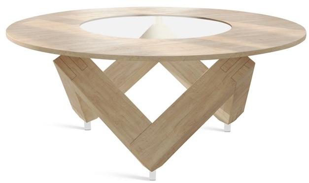 ALBEDO Круглый стол из ясеня sun-id-1435246 - Вид №3