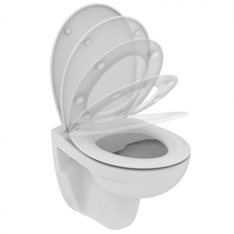 RE881202 3 в 1 Промо-комплект 2,0 с унитазом EUROVIT Rimless K881201 с крышкой с функцией плавного закрытия E131801 и инсталляцией PROSYS 2,0 R046367 Ideal Standard  - Вид №6