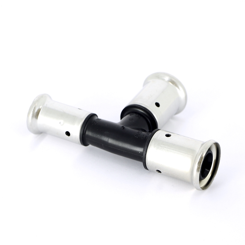 Тройник пресс PVDF HENCO 20x20x16 11PK202016 - Вид №2