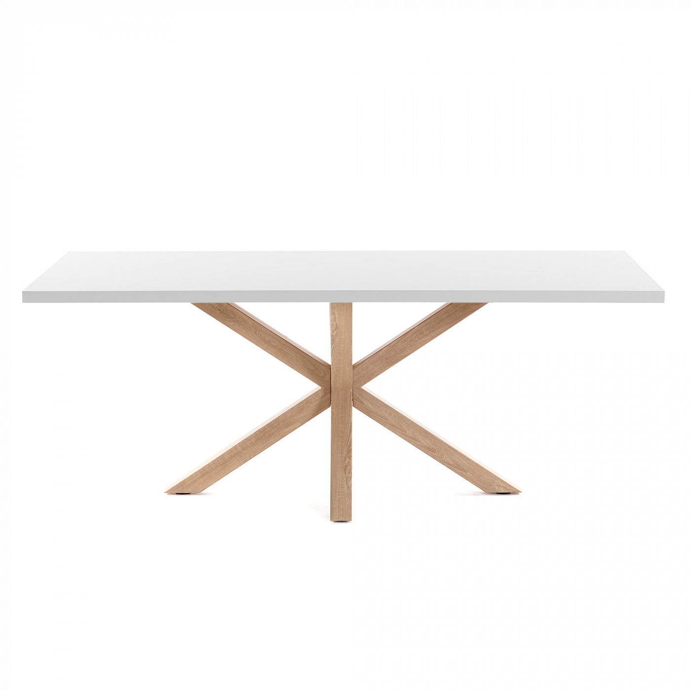 051152 Стол Arya 200x100 керамика белый La Forma Argo - Вид №4