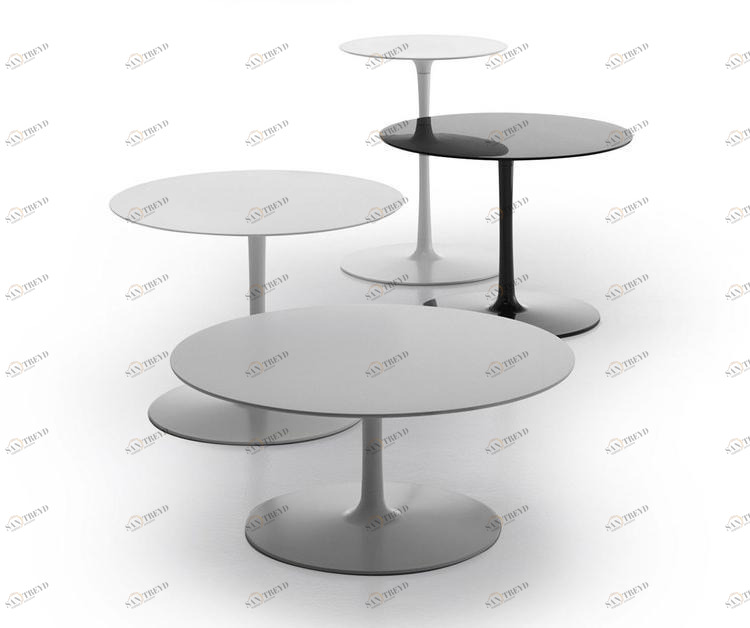 MDF Italia Круглый журнальный столик Flow sun-id-1431462