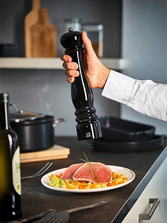 Мельница для соли электрическая светлое дерево 30 см Paris Electric PEUGEOT ДИЗАЙНЕРСКИЕ 00-3952166 Бежевый  - Вид №2