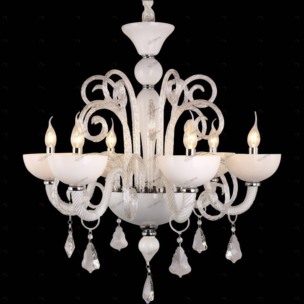 Подвесная люстра Arte Lamp Albina A1130LM-6CC ARTE LAMP ДИЗАЙНЕРСКИЕ, ALBINA 056324 Белый 