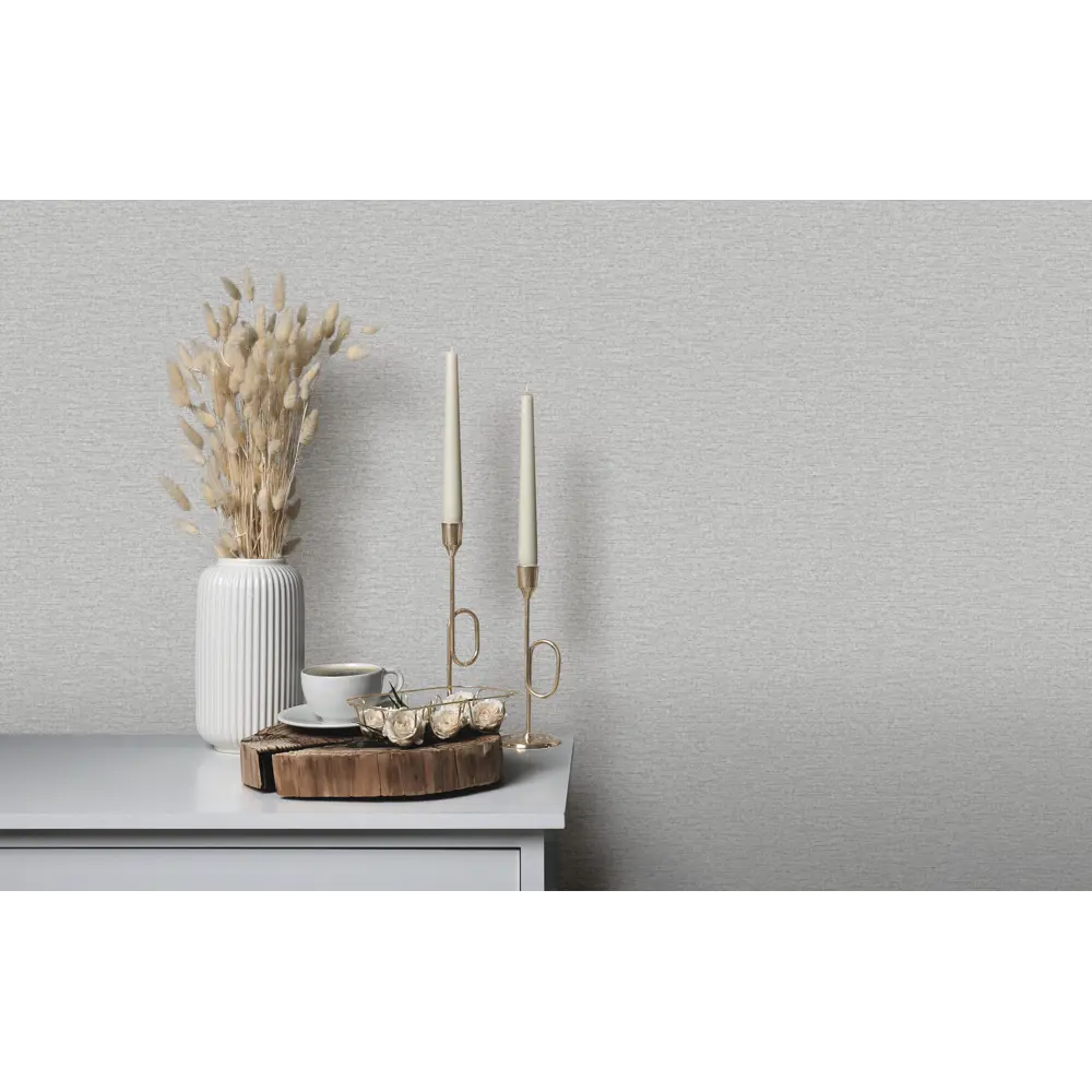 Флизелиновые обои RENOWA Canvas белые 1.06 м 89398798 STLM-1537402