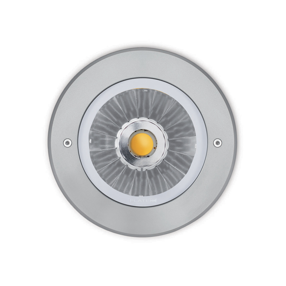 8061713 Встраиваемый в пешеходный пол Platek MEDIO Anello Inox  MEDIO C/W Stainless Steel Ring - LED 3000K 44° 