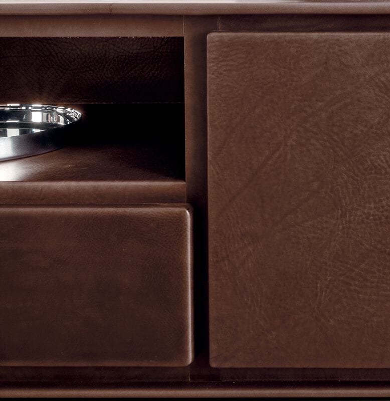 Кожаный шкаф с распашными дверями i 4 Mariani Slick ARCH-00090620 - Вид №6