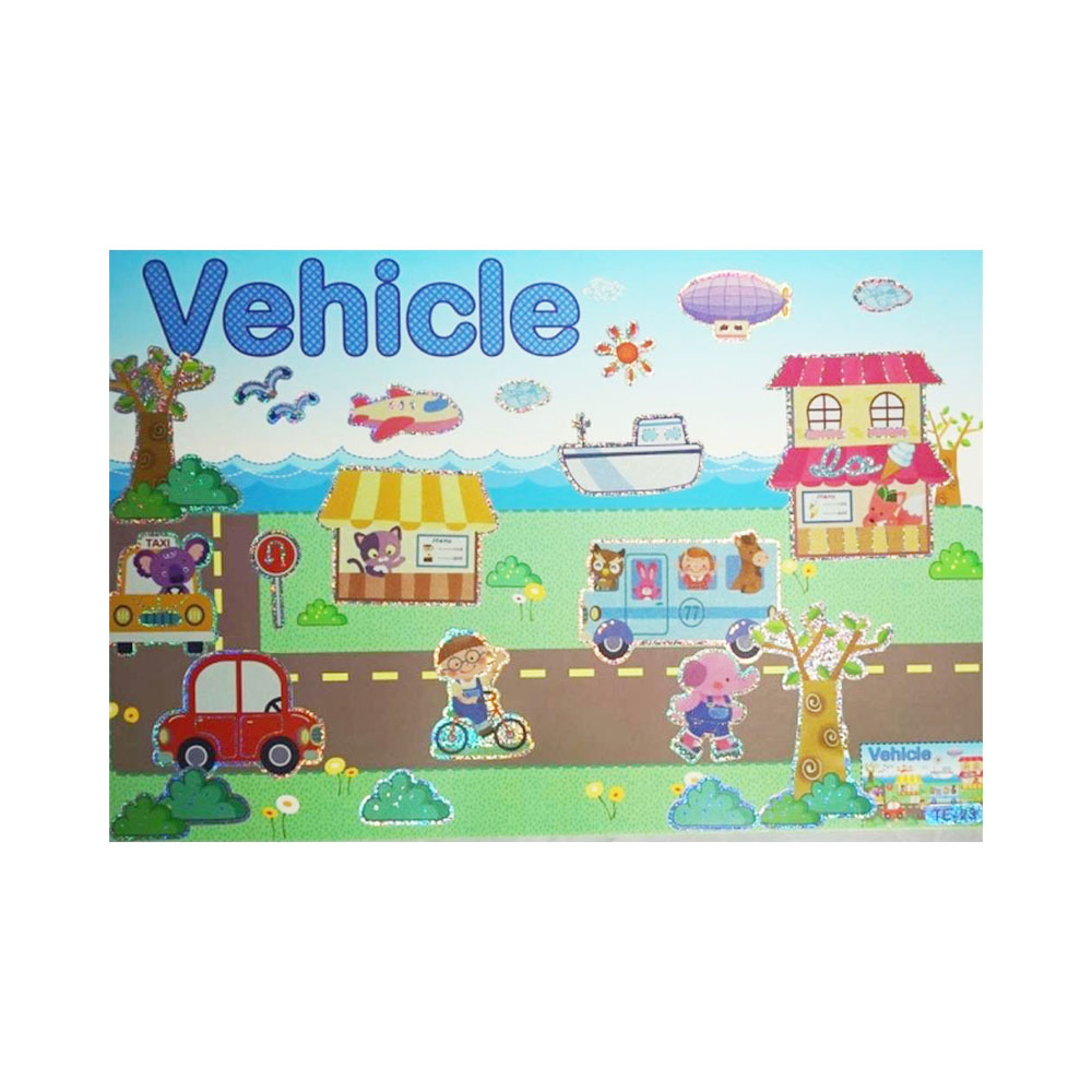 23-24 Мозаика-стикер "Познаем мир" Техника SD-TE Color-Kit 