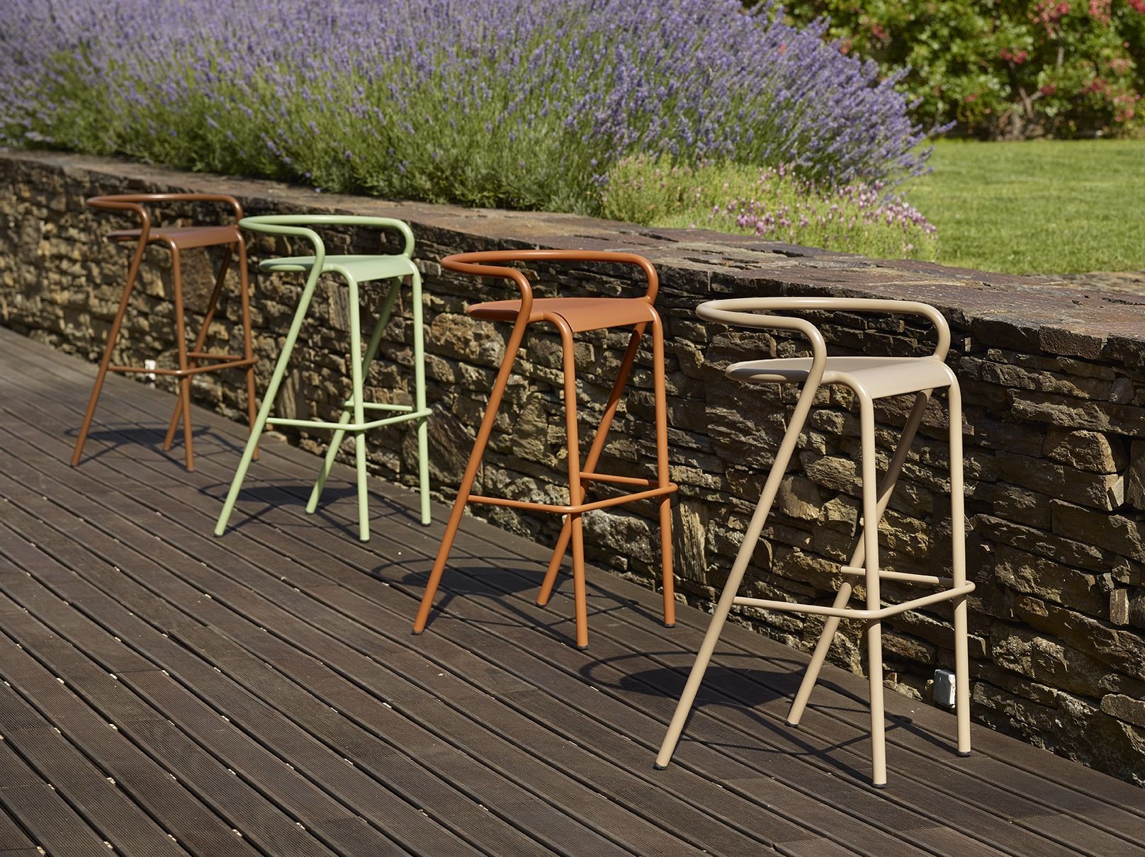 Высокий металлический стул Adico 5008 ARCH-00056848 - Вид №1