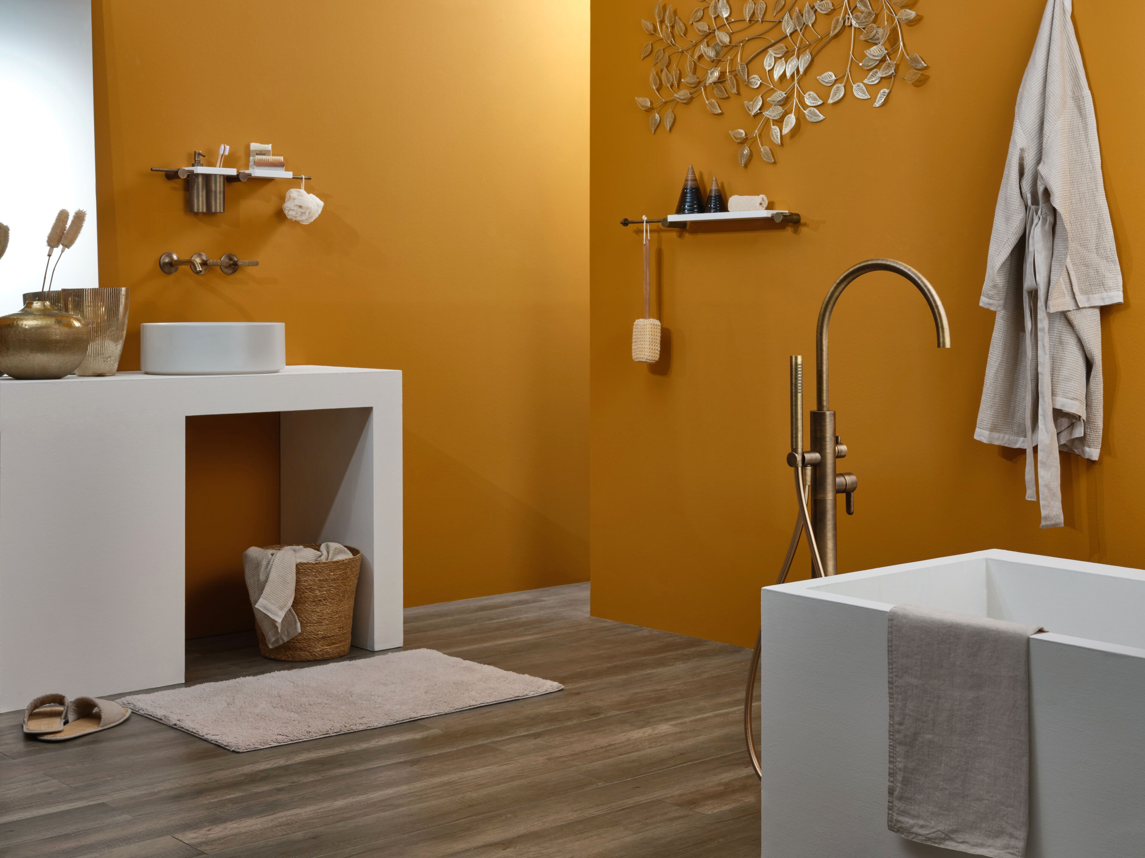 Напольный смеситель для ванны с ручным душем Ritmonio Diametro35 Elegance ARCH-00085627 - Вид №1