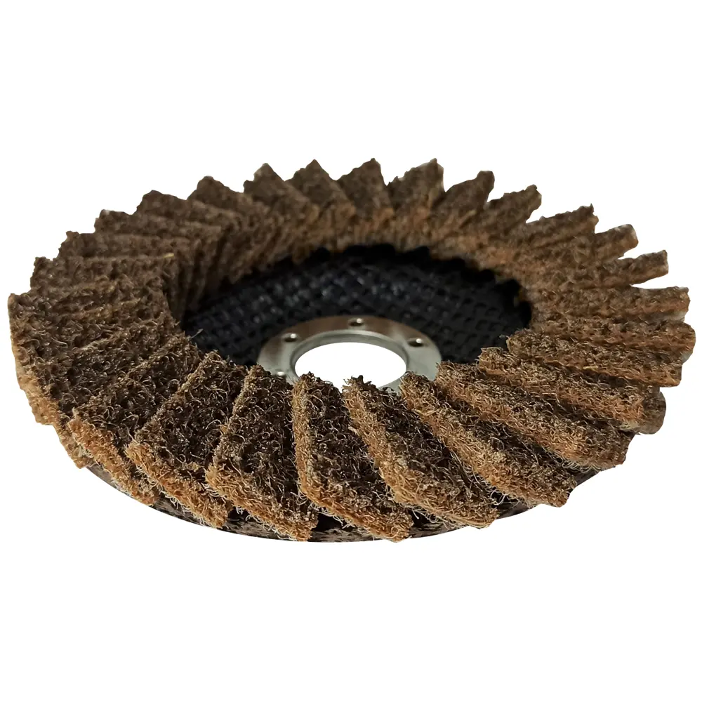 Лепестковый шлифовальный круг Vertextools Coarse 125 мм для профессиональной обработки металлов 85976513 STLM-0066083 - Вид №2