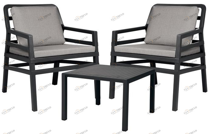 Nardi Квадратный садовый столик из полипропилена Aria sun-id-1425839