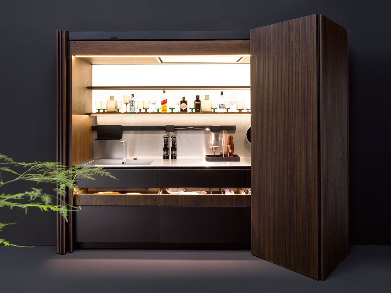 Встроенная кухня с островом Arrital Nautila ARCH-00078778 - Вид №6