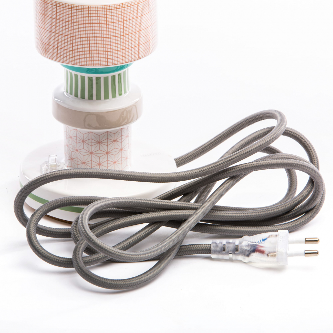 Настольная лампа Moresque Squared от Seletti 07091 SELETTI КОЛОННА 244944 Белый  - Вид №5