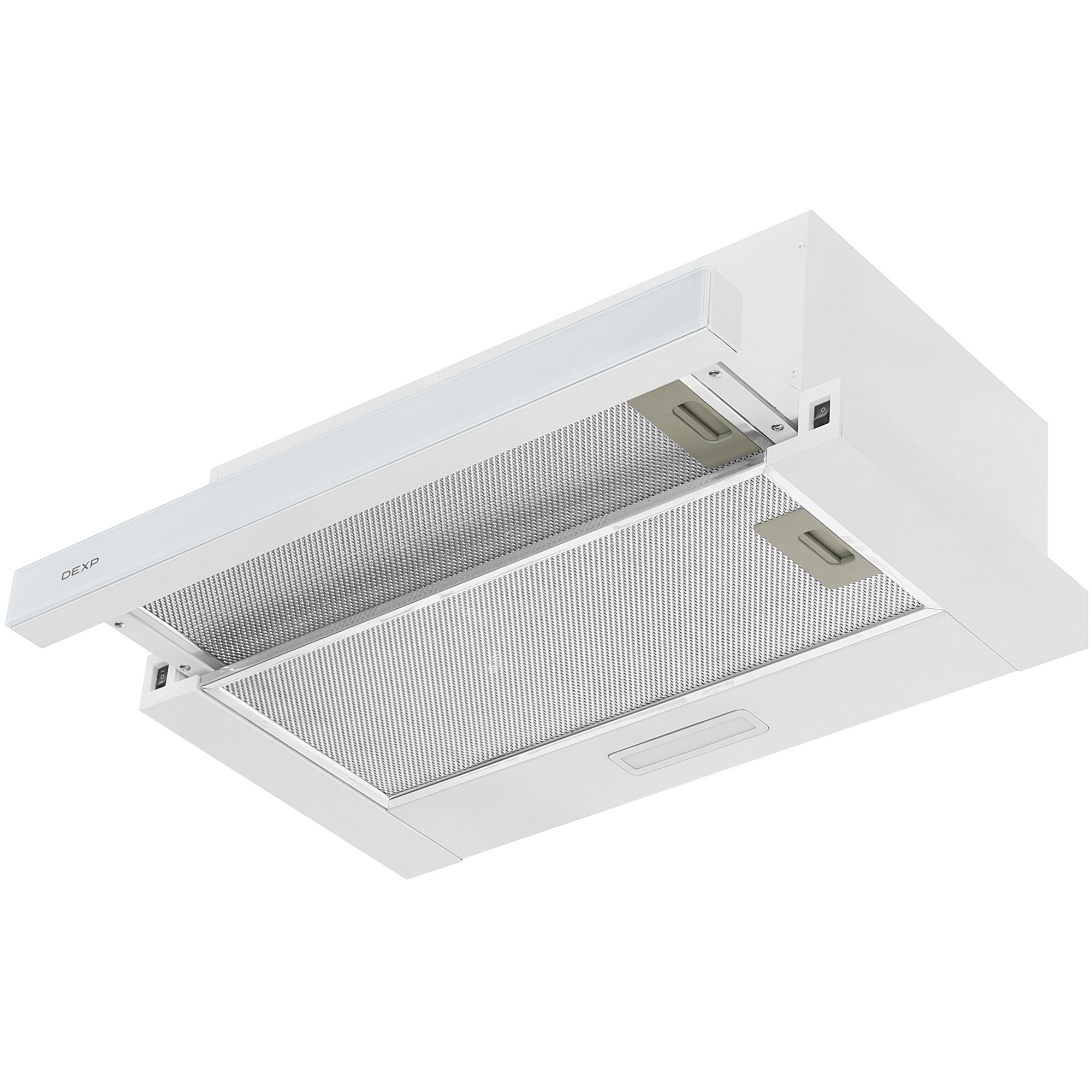 9157929 Вытяжка телескопическая DEXP TH60-SVF белый/белый STDN-0100808 - Вид №2