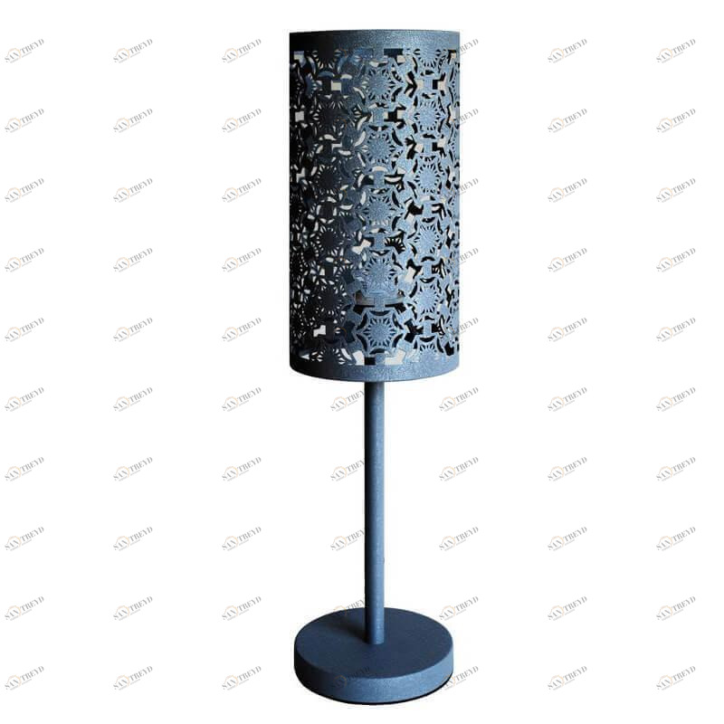 Лампа настольная серая Seven Fires "Карвед" 39306.04.84.01F SEVEN FIRES КАРВЕД 00-3907881 Серый 