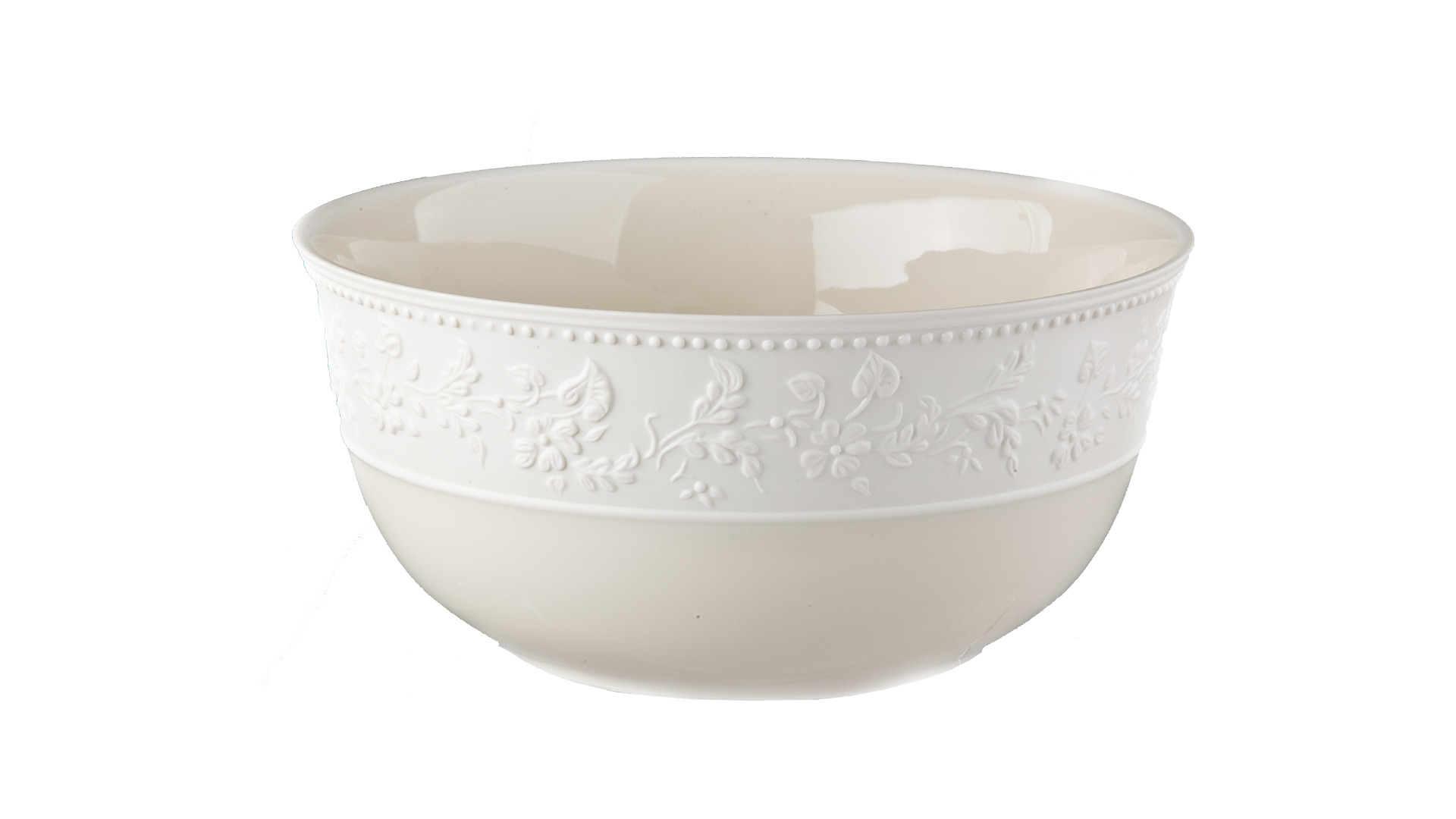 10655589 JL Coquet Сервиз столовый "Джорджия Айвори" на 6 персон 34 предмета Фарфор  - Вид №1