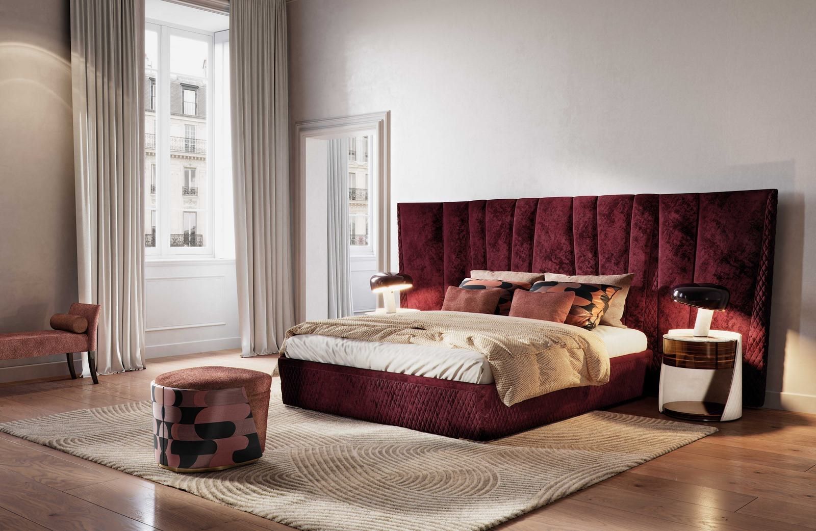 Деревянная круглая тумбочка с ящиками Capital Collection ARCH-00048767 - Вид №1