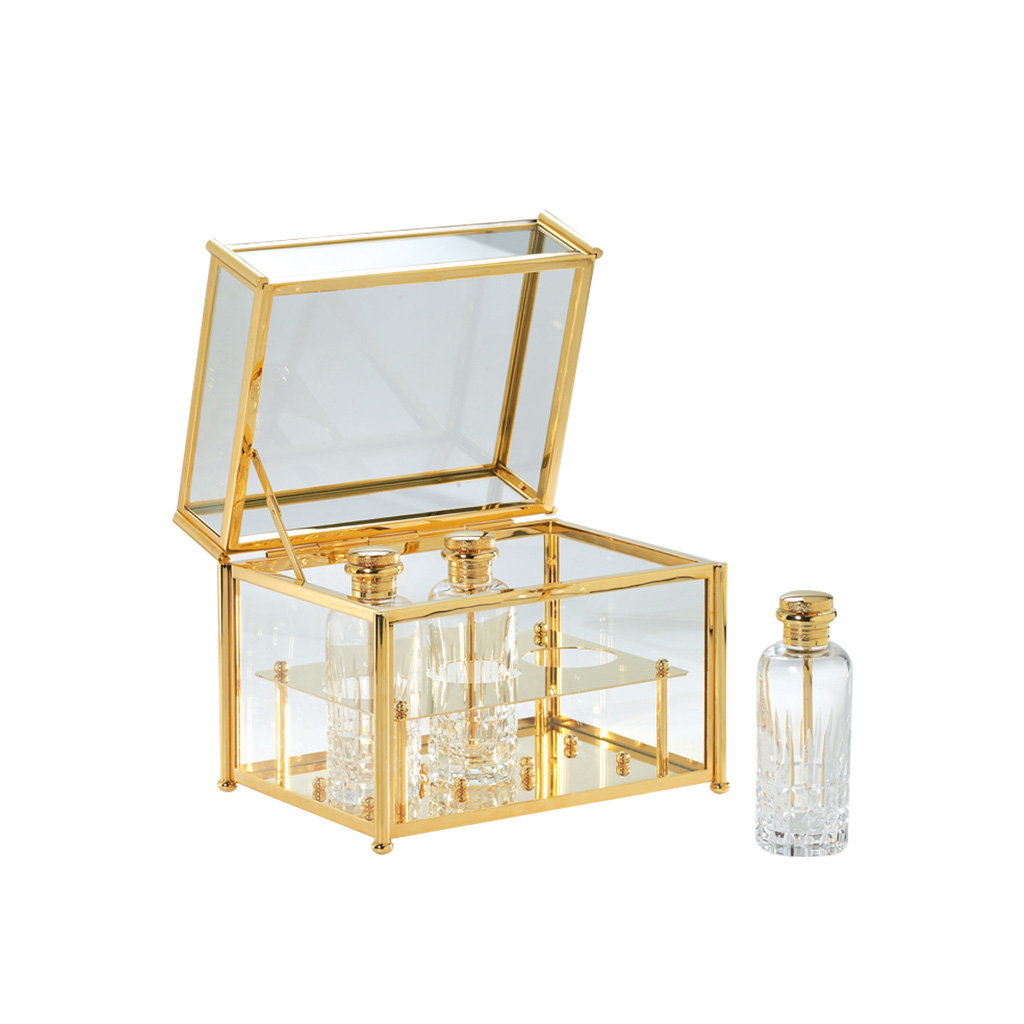 FS12-6160 FS12-6160 Коробка для духов ПАРФЮМЕРНЫЕ ЯЩИКИ Cristal & Bronze PERFUME BOXES  - Вид №1