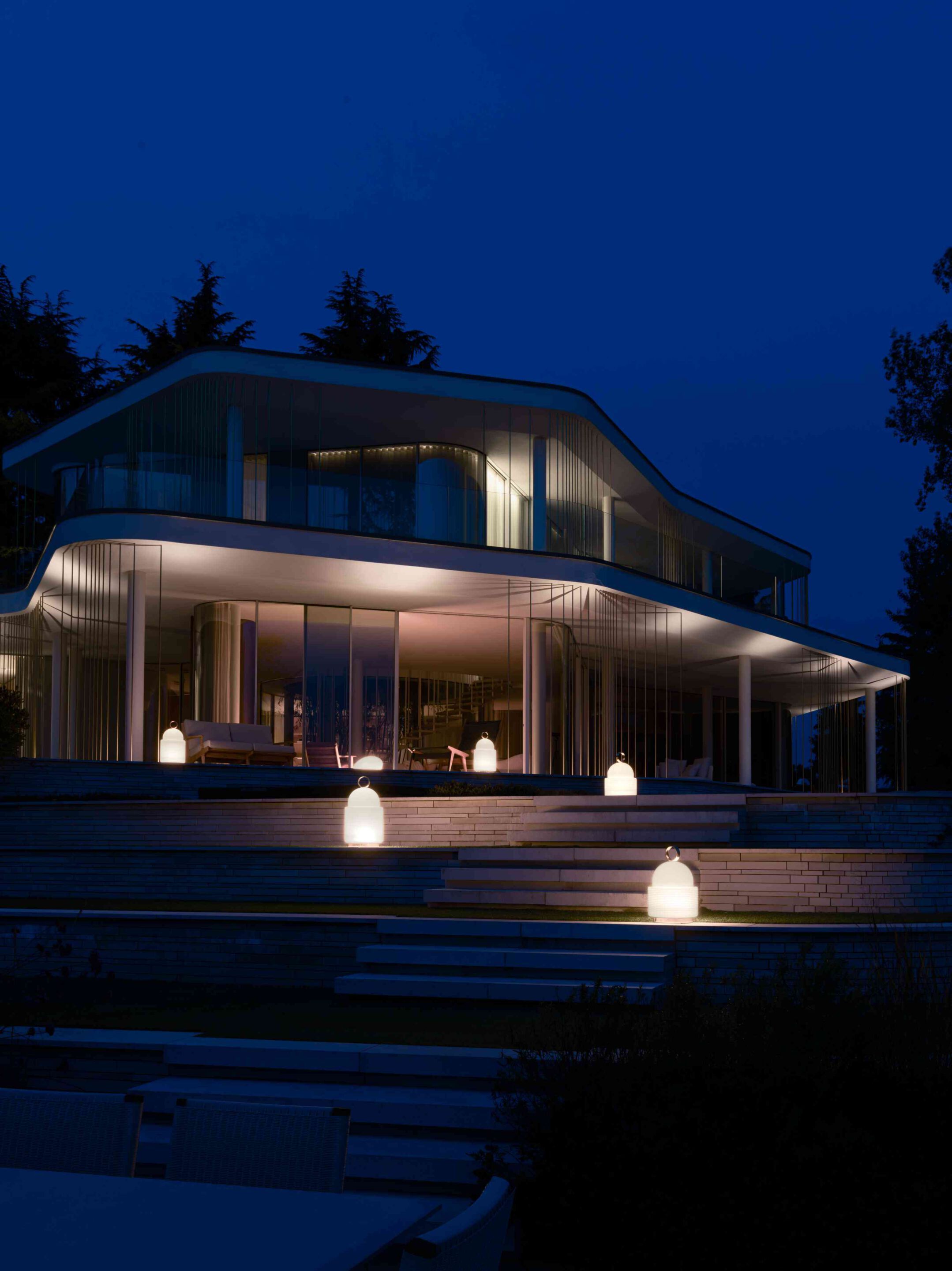 Батарея выдувное стекло светодиодный торшер BROKIS Dome Nomad ARCH-00098223 - Вид №10