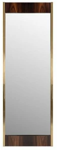 FRATO Зеркало из шпонированного дерева с настенной рамой  Fac050013aav