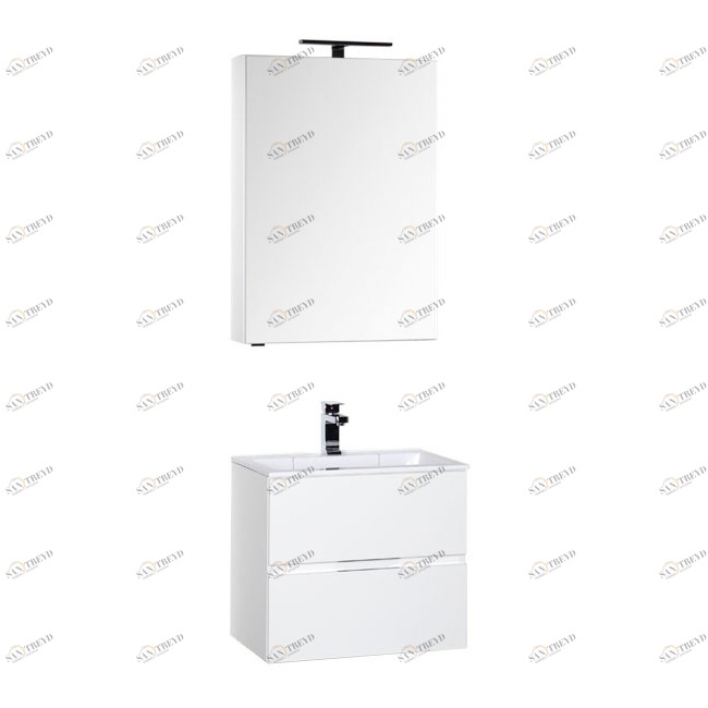 Комплект мебели Aquanet Алвита 60 белый 00184619