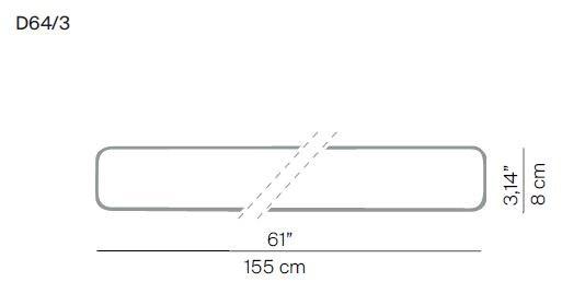 LUCEPLAN Настенный светодиодный светильник из алюминия с отраженным светом sun-id-1366454 - Вид №5