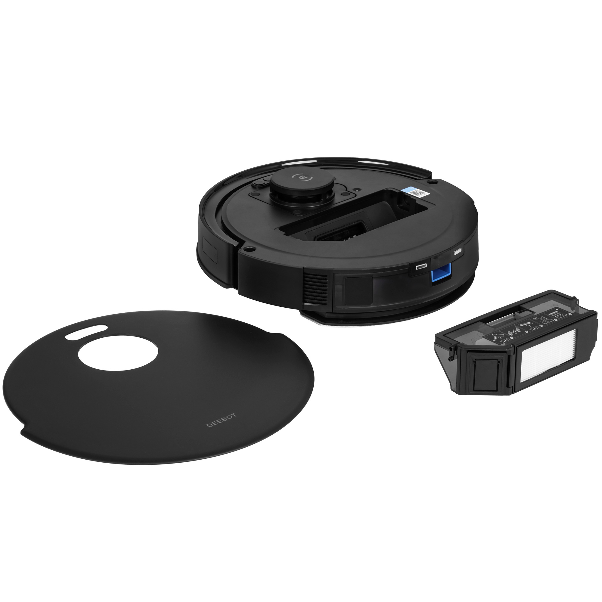 5611203 Робот-пылесос Ecovacs N20 Pro+ черный STDN-0128043 - Вид №6