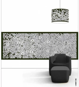 CONCEPTUWALL Уникальная полоса Champ de fleurs