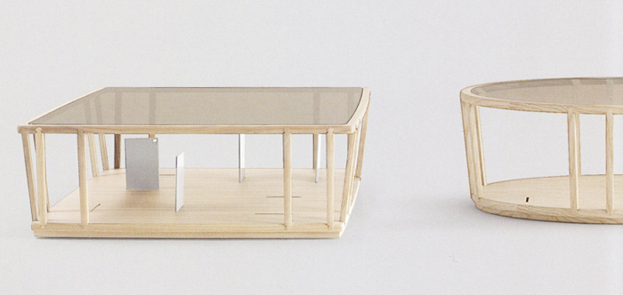 Стол журнальный  VOLPI DEDALO Contemporary - Вид №1