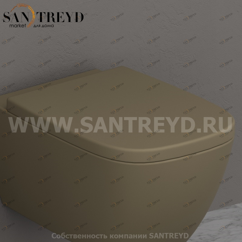 GN020PA Крышка сиденье для унитаза Ceramica Globo GENESIS