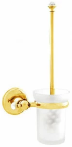 Bronces Mestre Ершик для унитаза из латуни с кристаллами swarovski® Retro