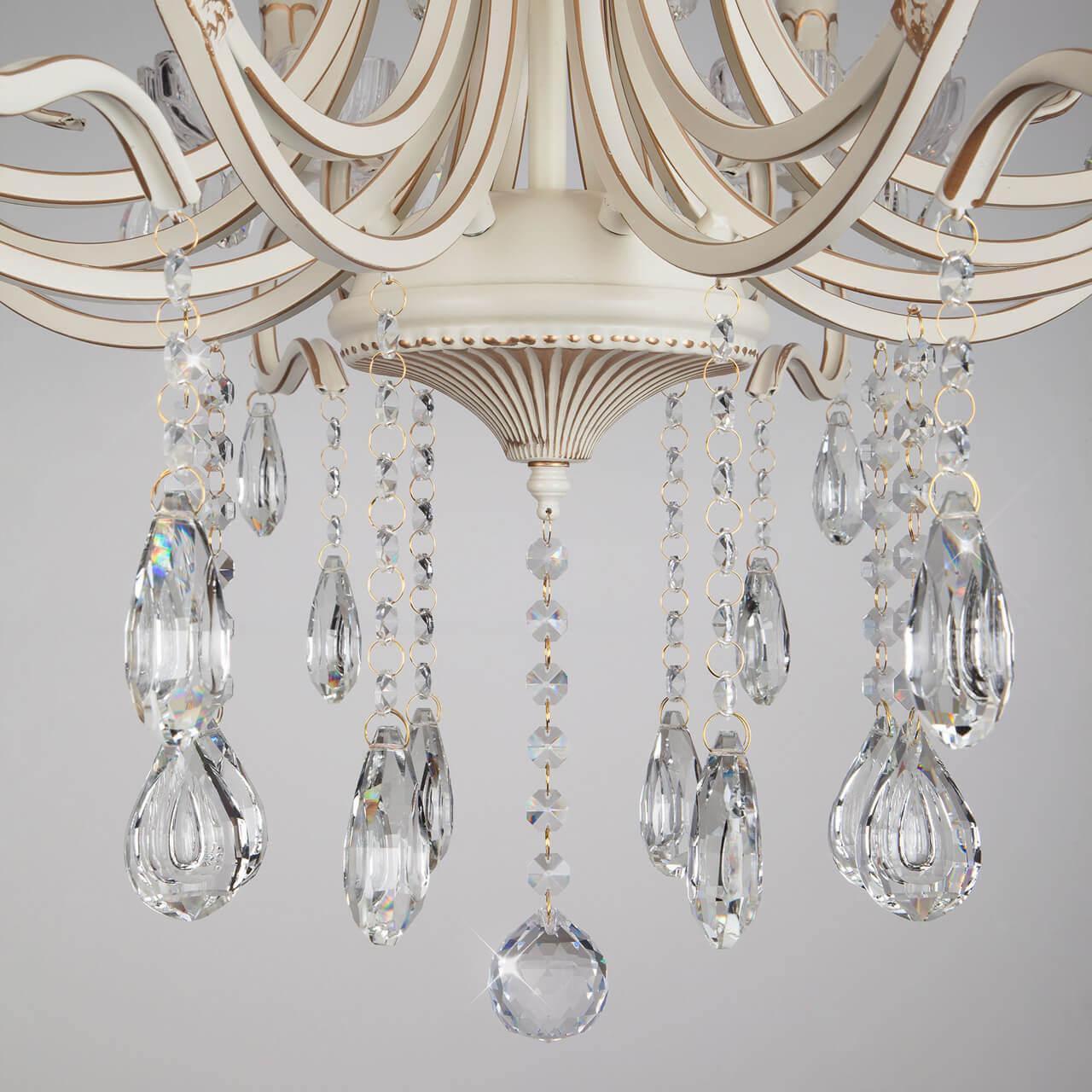 Подвесная люстра Eurosvet 12205/8 белый Strotskis EUROSVET ДИЗАЙНЕРСКИЕ 00-3888549 Белый  - Вид №3