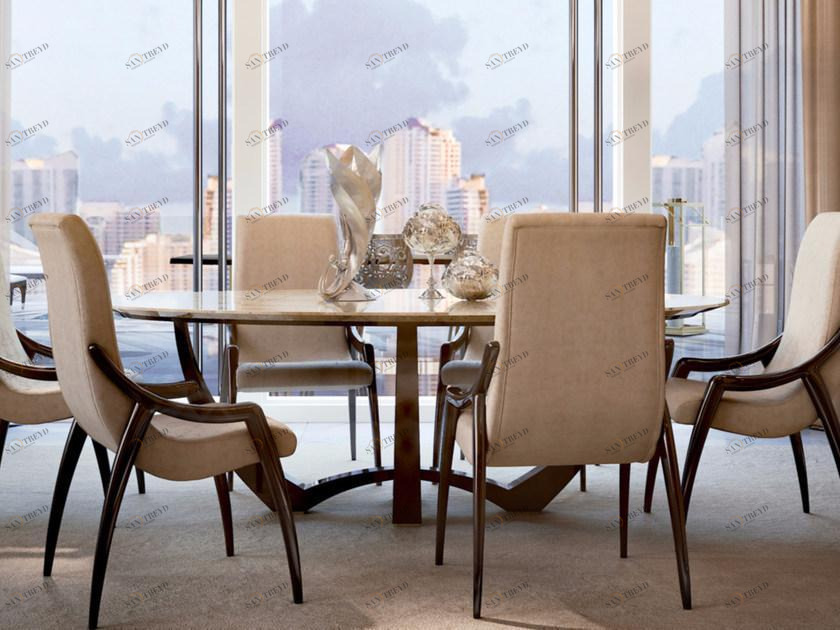 Bizzotto Овальный обеденный стол Symphony - infinity sun-id-1469680