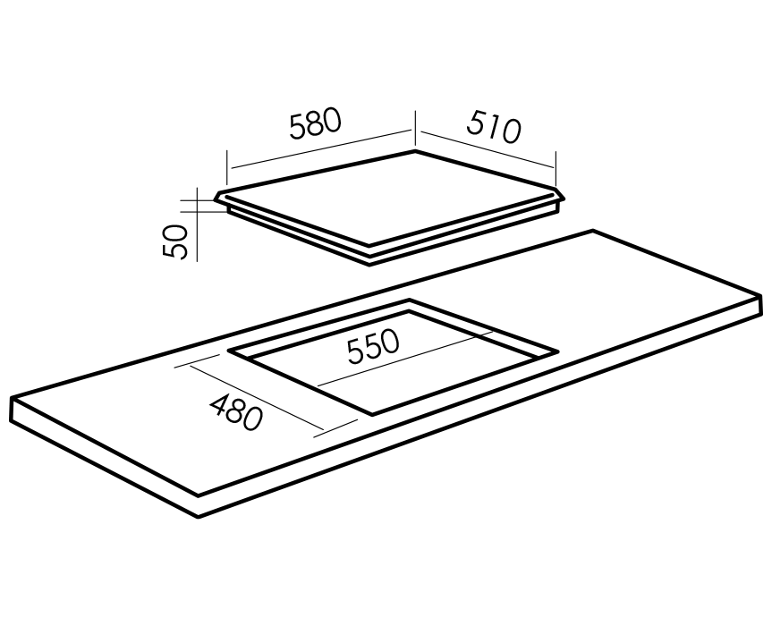 1196970 Электрическая варочная поверхность MBS PE-604 STDN-0094238 - Вид №14