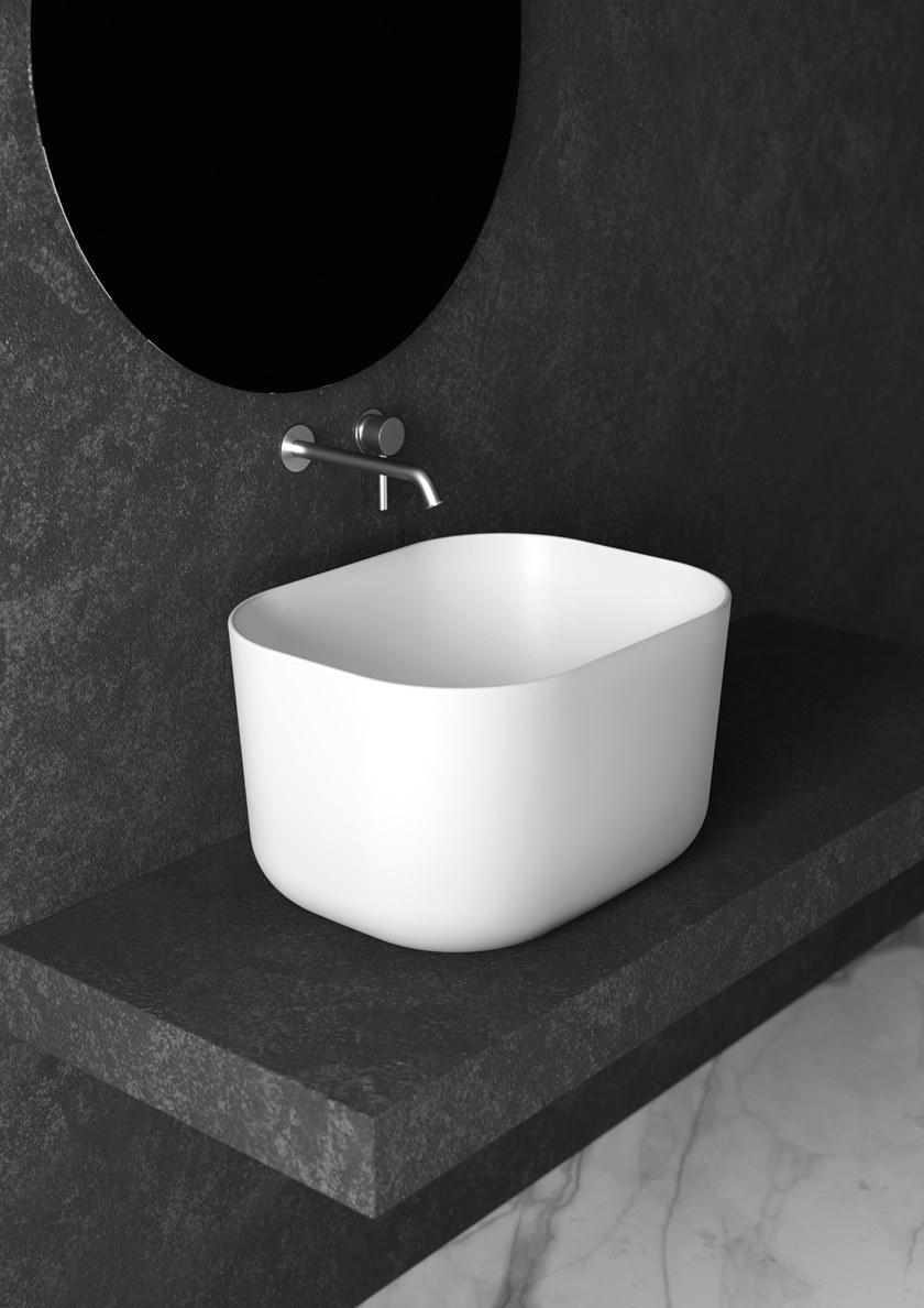 32120101,32150101 Накладная раковина на столешницу  овальная Alice Ceramica UNICA - Вид №4
