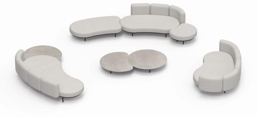 Royal Botania Садовый гарнитур из ткани Organix lounge sun-id-1466095 - Вид №8