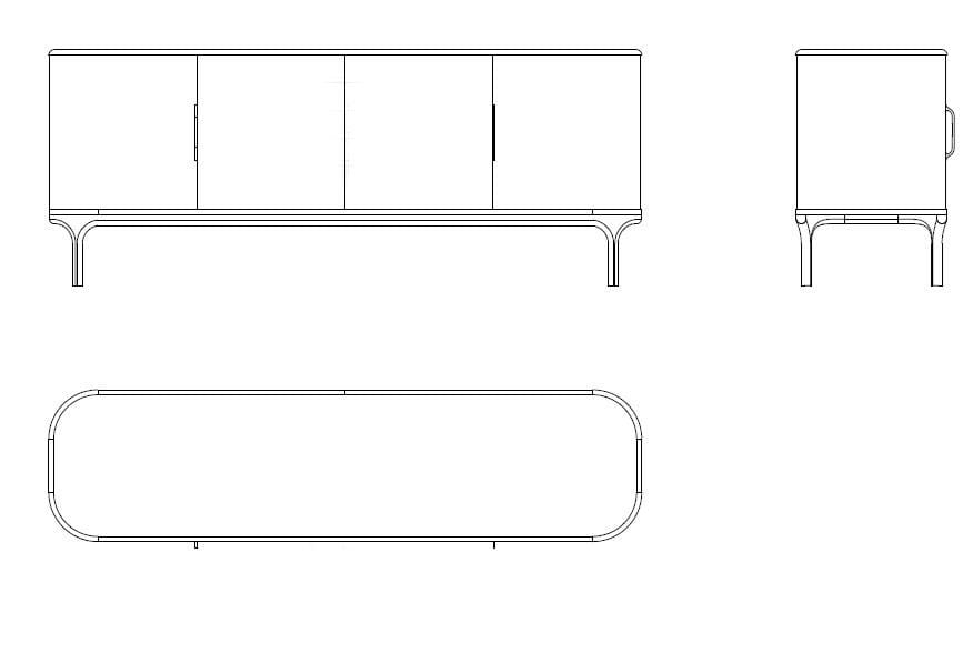 Мадия из ясеня Morelato ARCH-00132609 - Вид №3