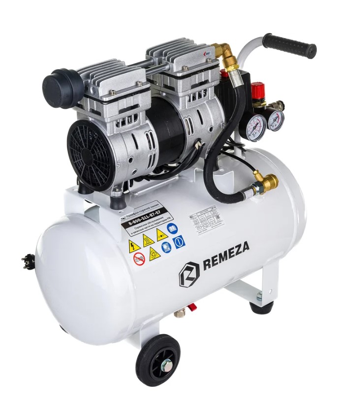 Компрессор поршневой безмасляный Remeza СБ4/С-24.OLD10 5330073 STDN-0088596 - Вид №2