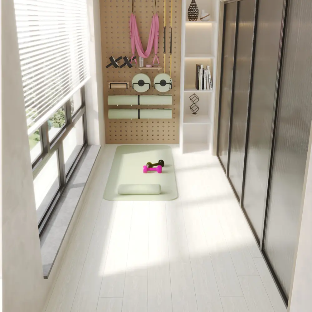 Ламинат Дуб Снежный 33 класс толщина 12 мм с фаской 1.48 м² 89450727 STLM-2126116 KRONOSTEP 