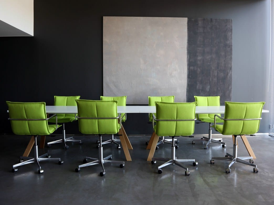 Офисное кресло с регулируемой высотой и колесами с 5 спицами Inno Лаборатория ARCH-00121967 - Вид №2